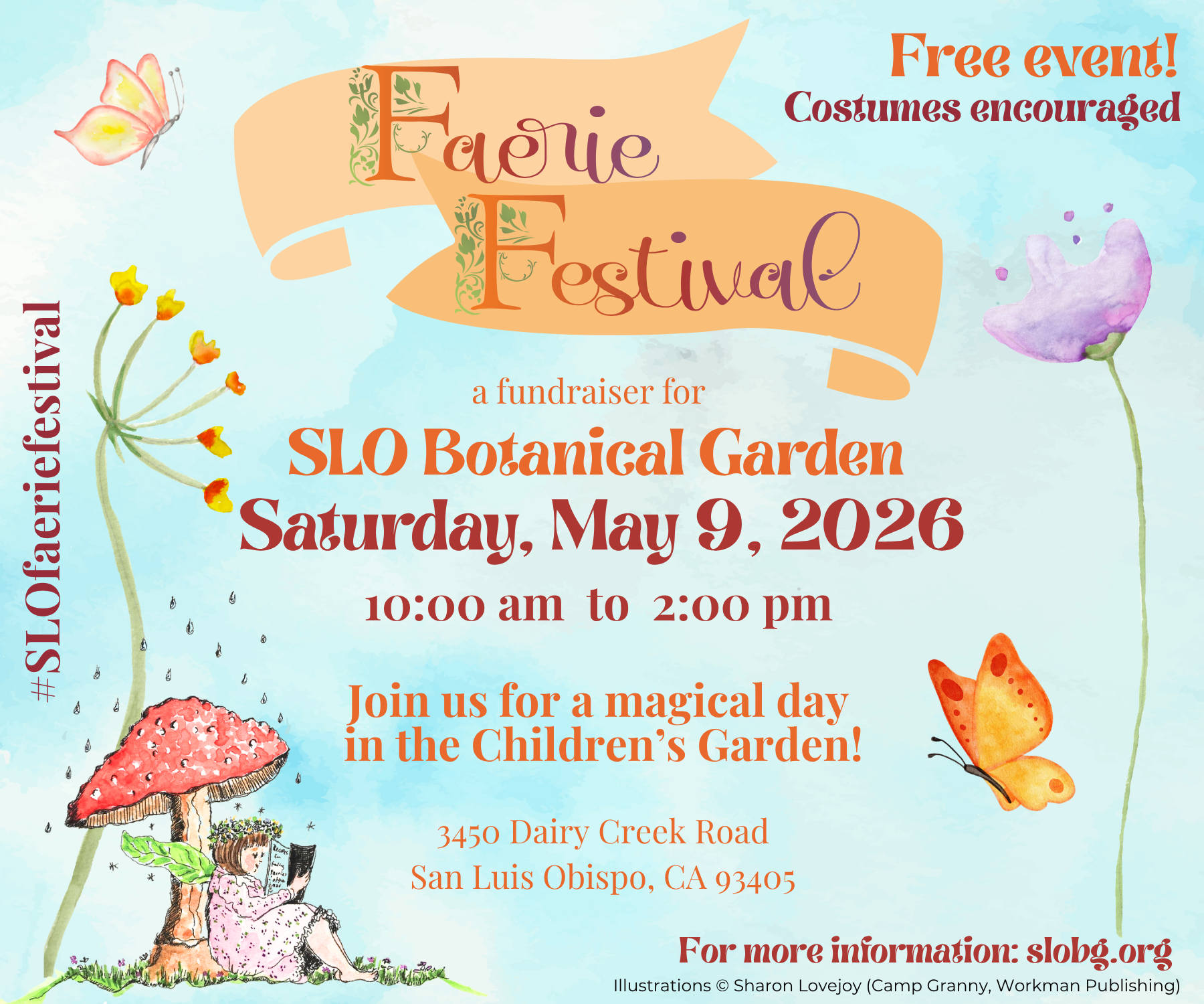 Faerie Festival at SLO Botanical Garden