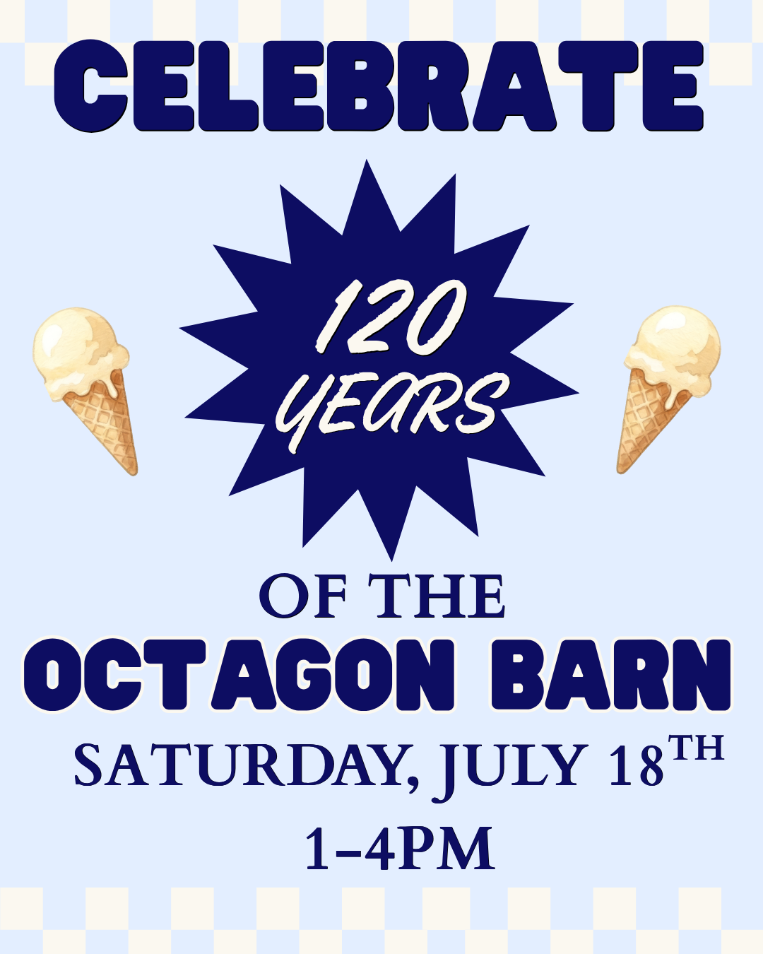120th Anniversary of the Octagon Barn!